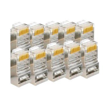 Конектор RJ-45 GEAR САТ.5E 8P8C FTP екранований (уп 50шт) 6392gr фото