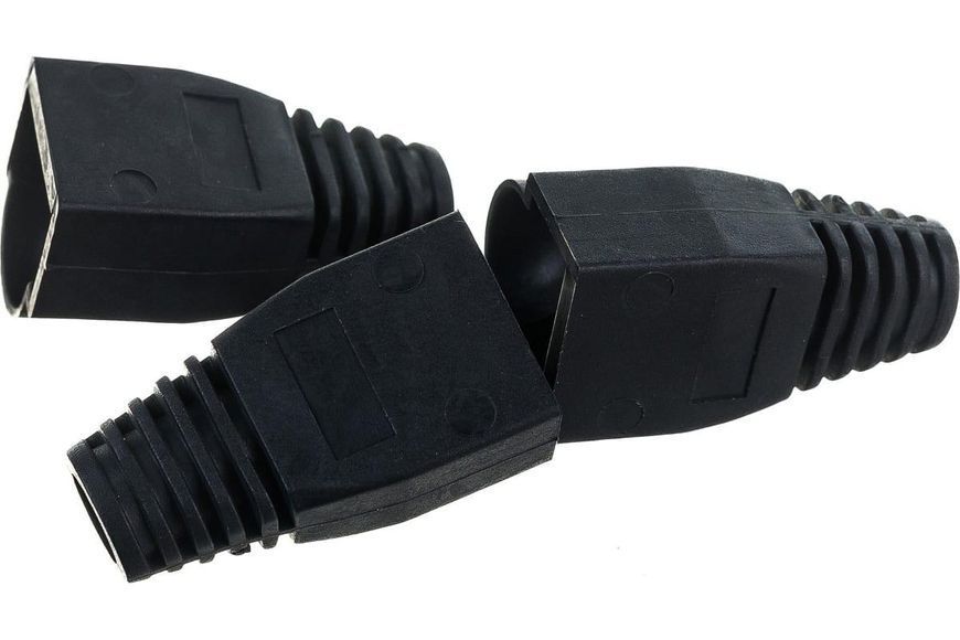 Защитный колпачок коннектора RJ-45 8p8c Черный (уп 50шт) 6395gr фото