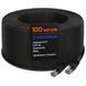 Патч-корд гибкий Одескабель 100 м CAT5e UTP CU внешний черный медный Ethernet кабель для локальной сети офисов 884083м фото 9