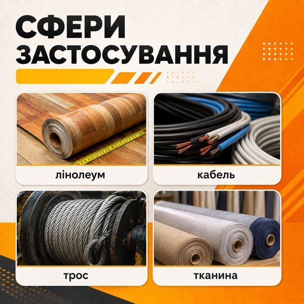 Электронный Прибор измеритель длины Kabelist с энкодером 100 PPR для рулонных материалов и кабеля 88038sk фото