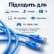 Мережевий кабель GEAR 30 м Cat6 UTP CCA синій патч-корд RJ45 LAN для підключення інтернету роутера ПК та Smart TV 884056м фото 4