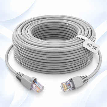 Патчкорд Gear 40 м Cat 5e UTP, внутрішній, сірий 875/40DС фото