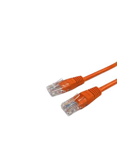 Кабель для интернета RJ-45, патч-корд , 5е кат., 15 м оранжевый LSZH (негорючий) 88152m фото