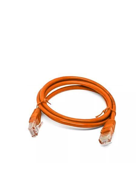 Кабель для інтернету RJ-45, патч-корд, 5е кат., 20 м помаранчевий LSZH (негорючий) 88153m фото