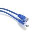 Мережевий кабель для камери Gear патч-корд Ethernet-Ethernet RJ-45 CAT 5е 50м FTP Синій 875DСb фото 6